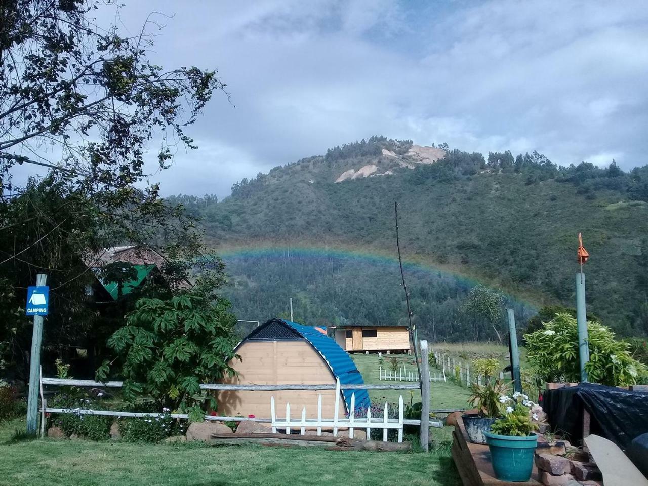 Willa Bahareque Casa Camping Monguí Zewnętrze zdjęcie