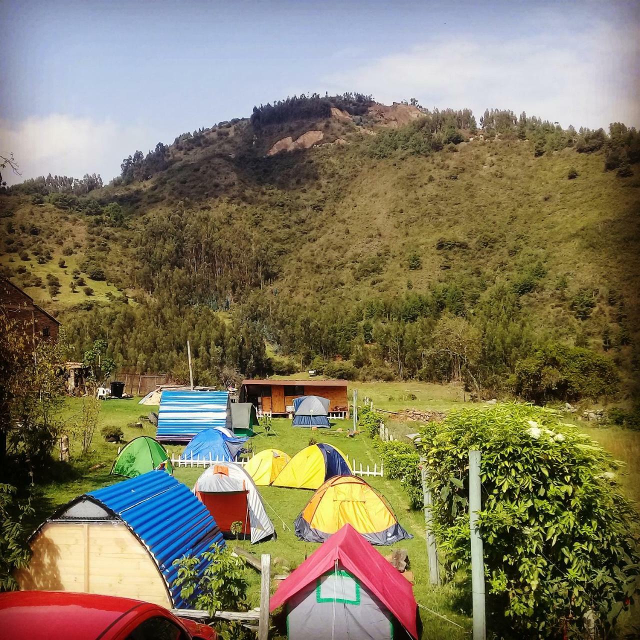 Willa Bahareque Casa Camping Monguí Zewnętrze zdjęcie