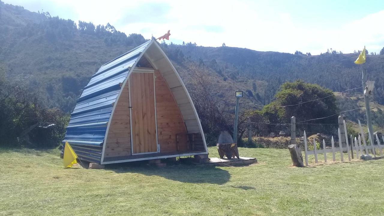 Willa Bahareque Casa Camping Monguí Zewnętrze zdjęcie