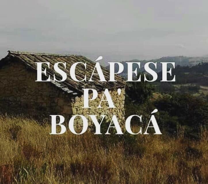 Willa Bahareque Casa Camping Monguí Zewnętrze zdjęcie